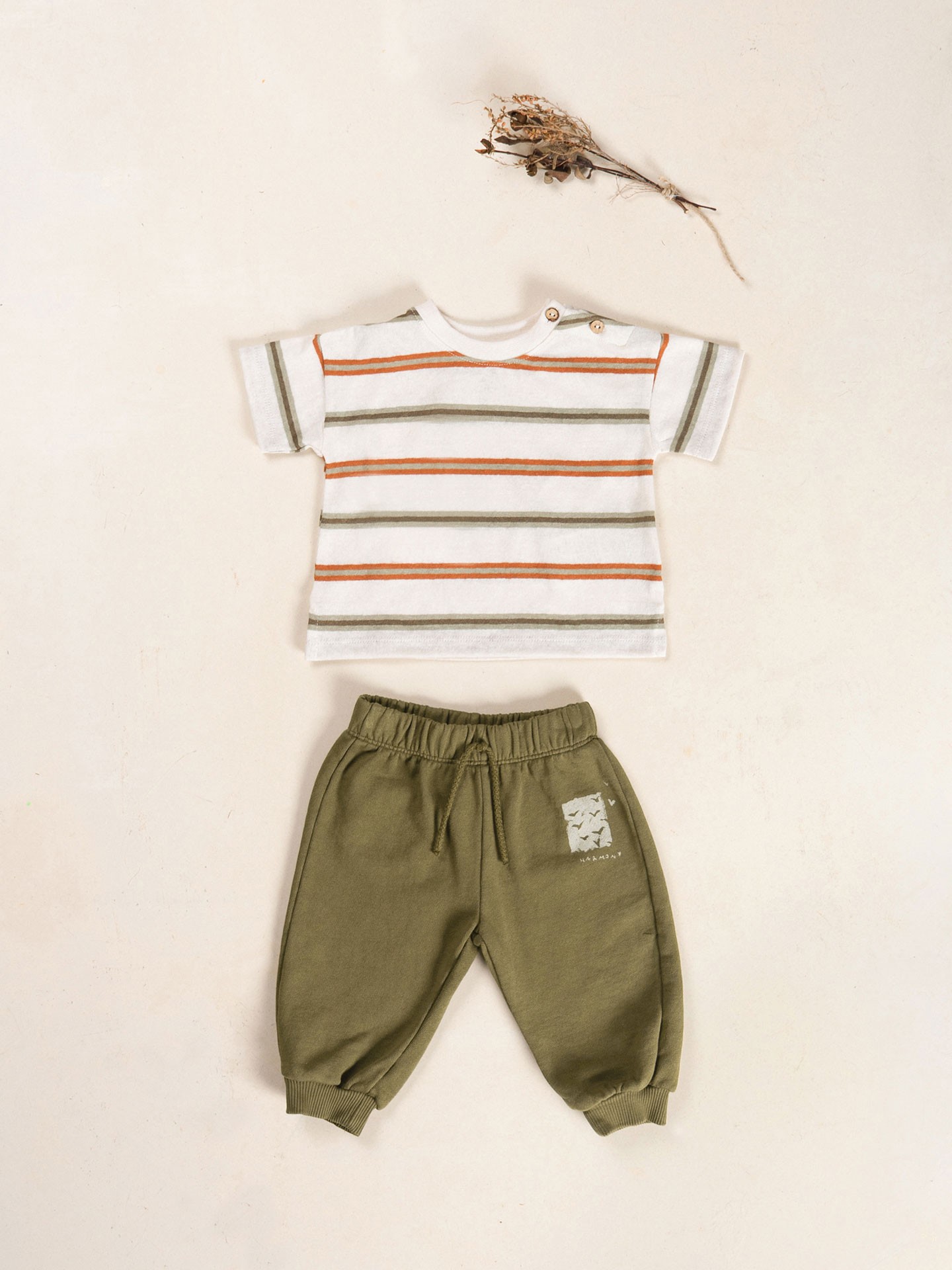 Pantaloni in jersey con disegno