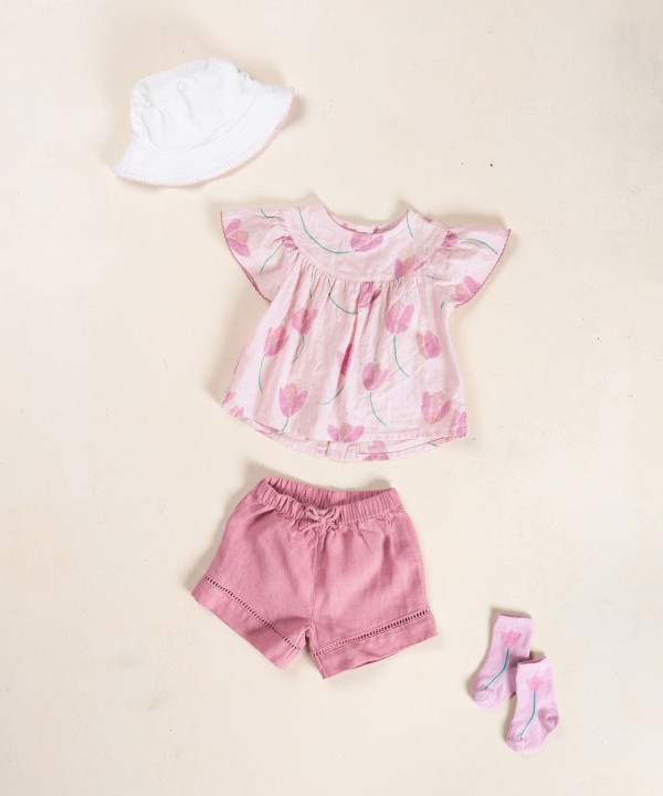 Chapeau en serg� de coton