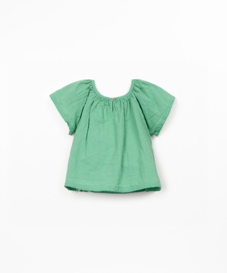 Tunique en tissu de coton biologique