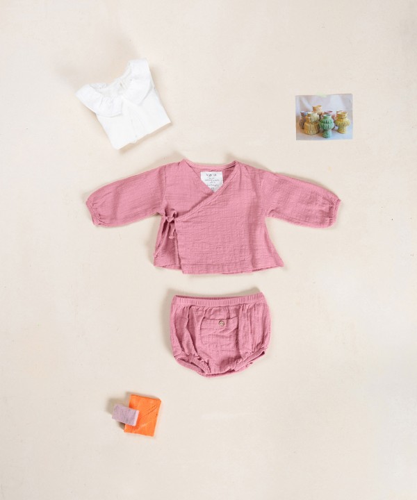 Short en tissu avec poche