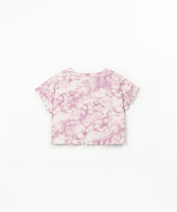 T-shirt en coton biologique avec imprim?