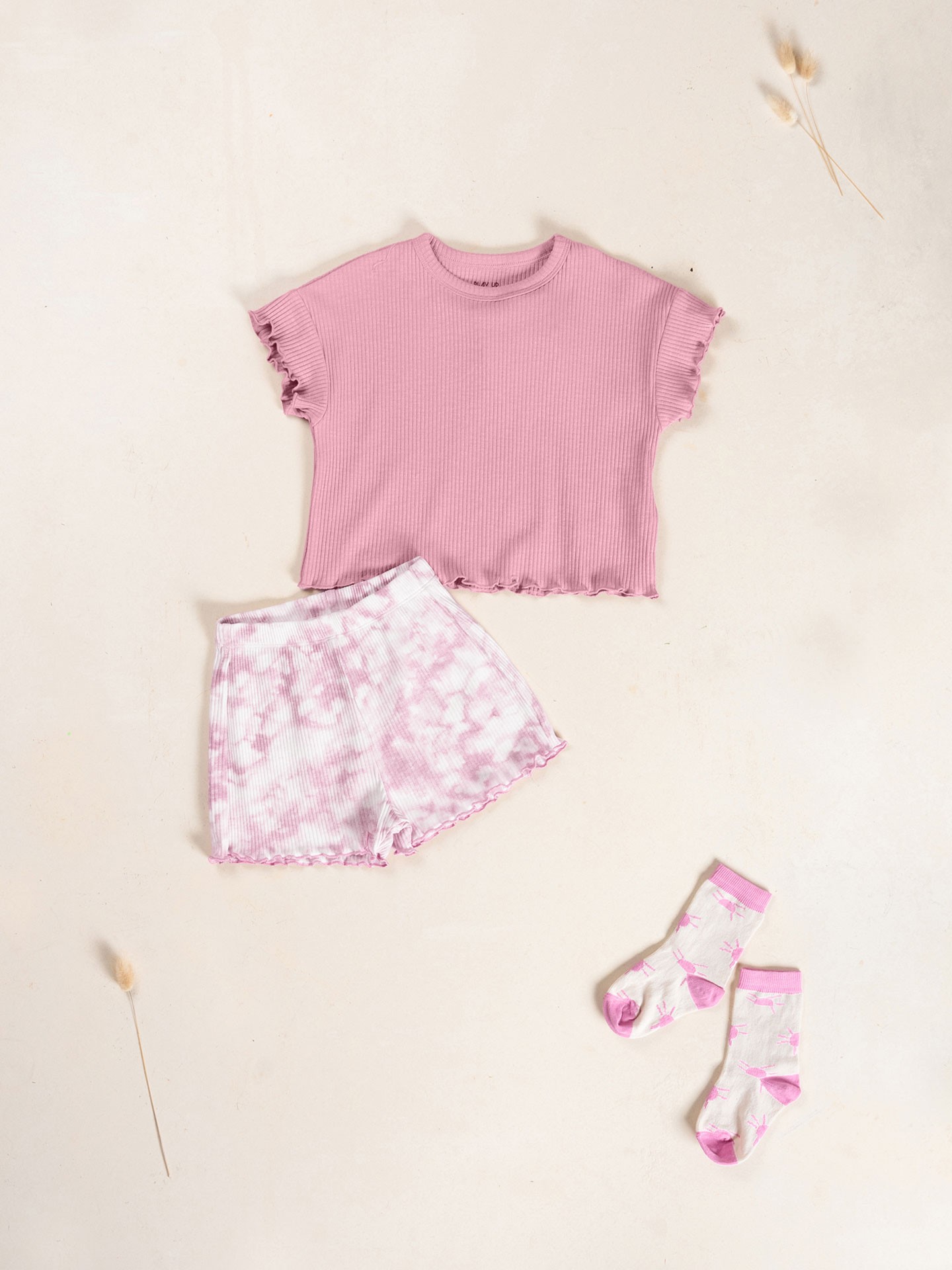 Pyjama imprimé en coton biologique