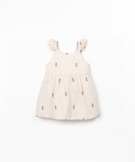 Robe avec imprimé ananas