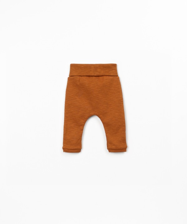 Leggings de malha em algod�o org�nico