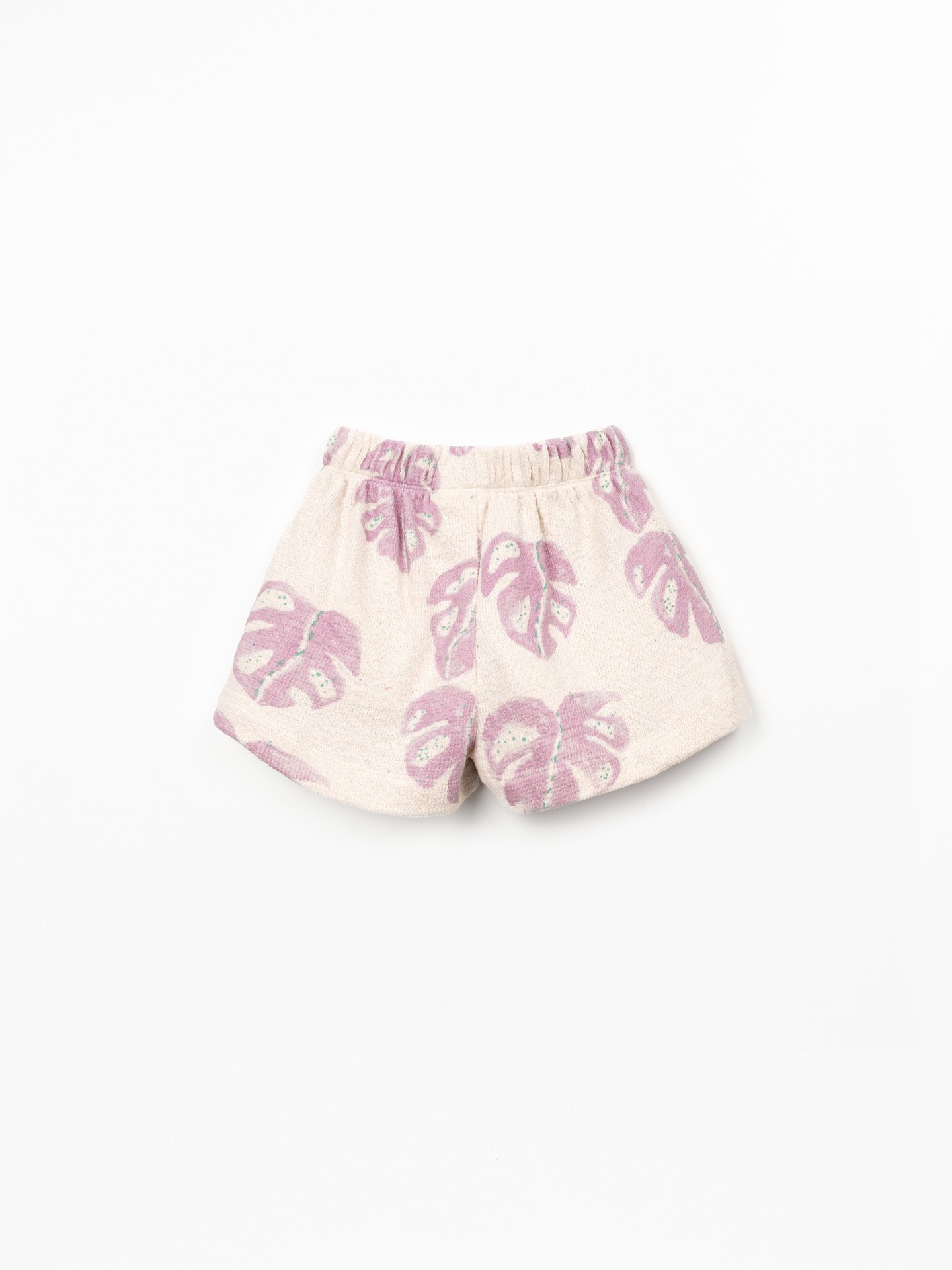 Short avec imprimé de mosntera