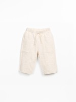 Pantalon en maille de coton biologique