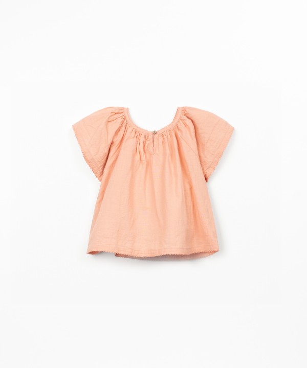 Tunique en tissu de coton biologique