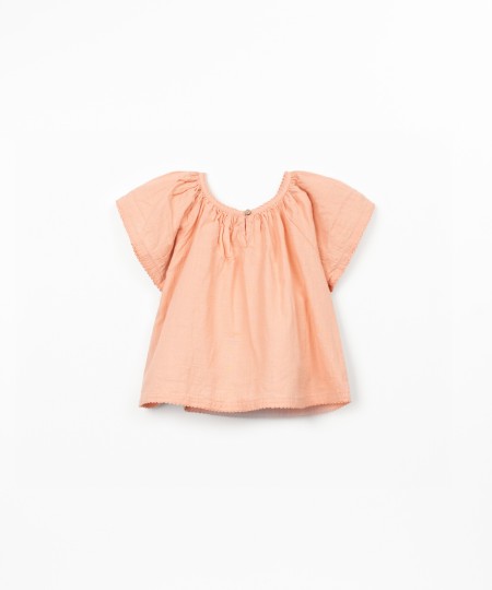 Tunique en tissu de coton biologique