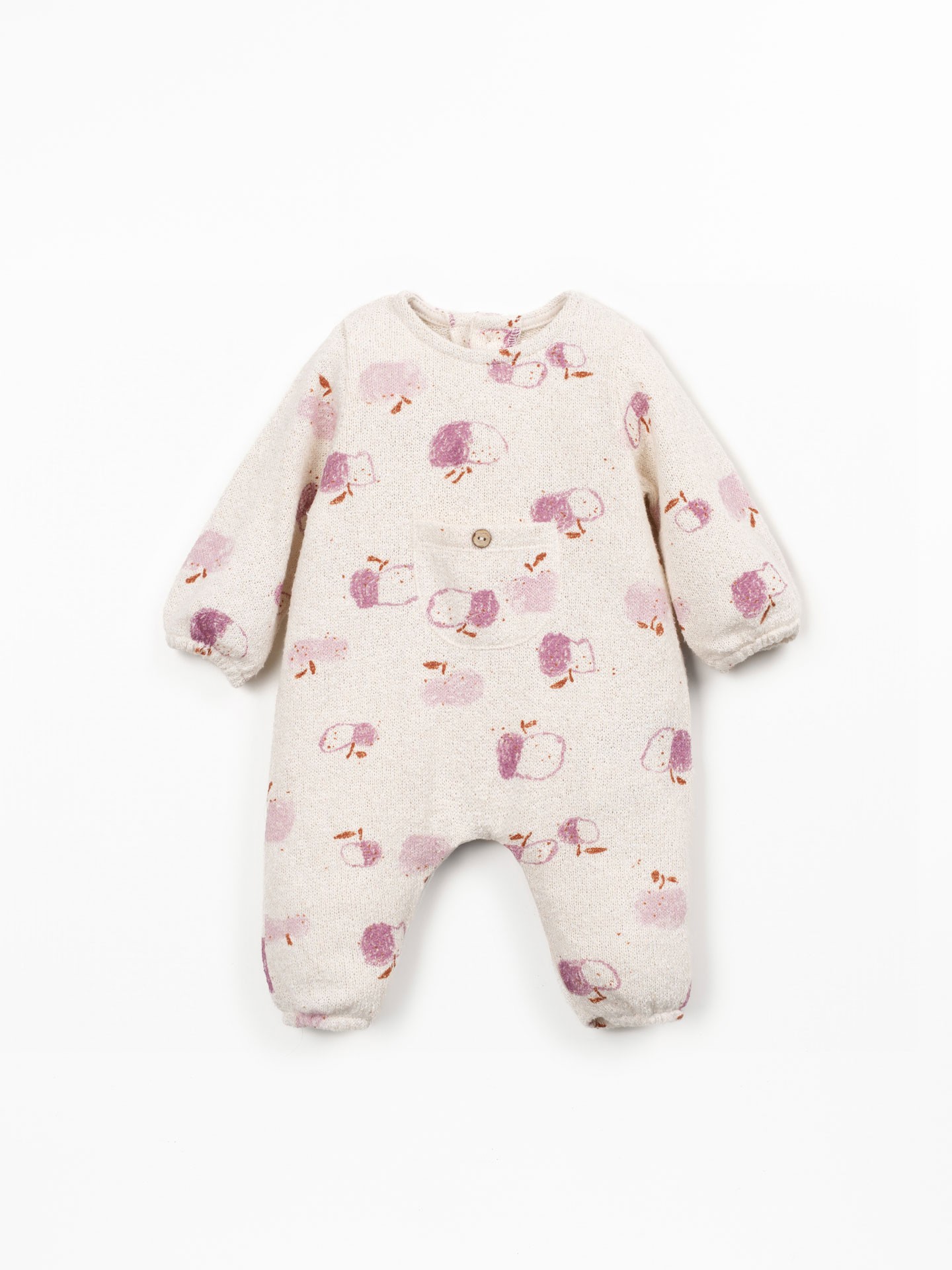 Combinaison en maille avec imprim?