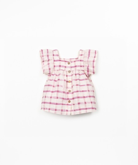 Tunic in organic cotton fabric