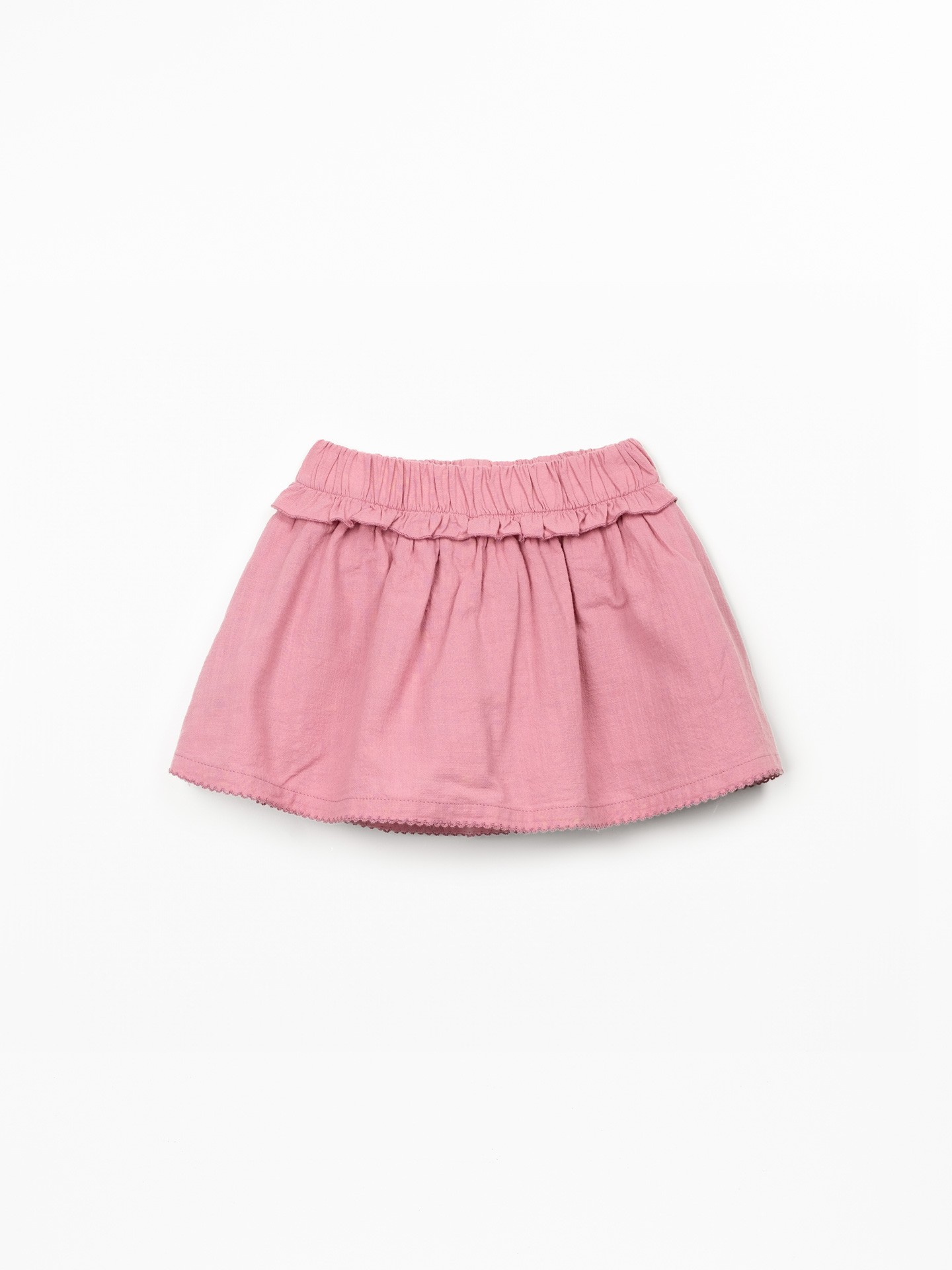 Jupe-short en tissu de coton biologique