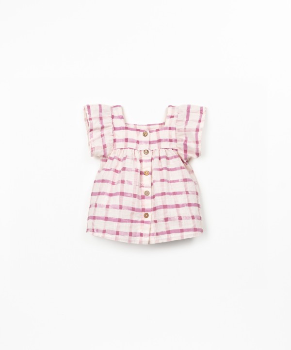 Tunique en tissu de coton biologique