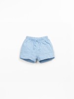 Short en maille en coton biologique