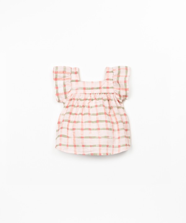 Tunic in organic cotton fabric