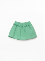 Jupe-short en tissu de coton biologique