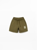 Short avec motif � l?avant