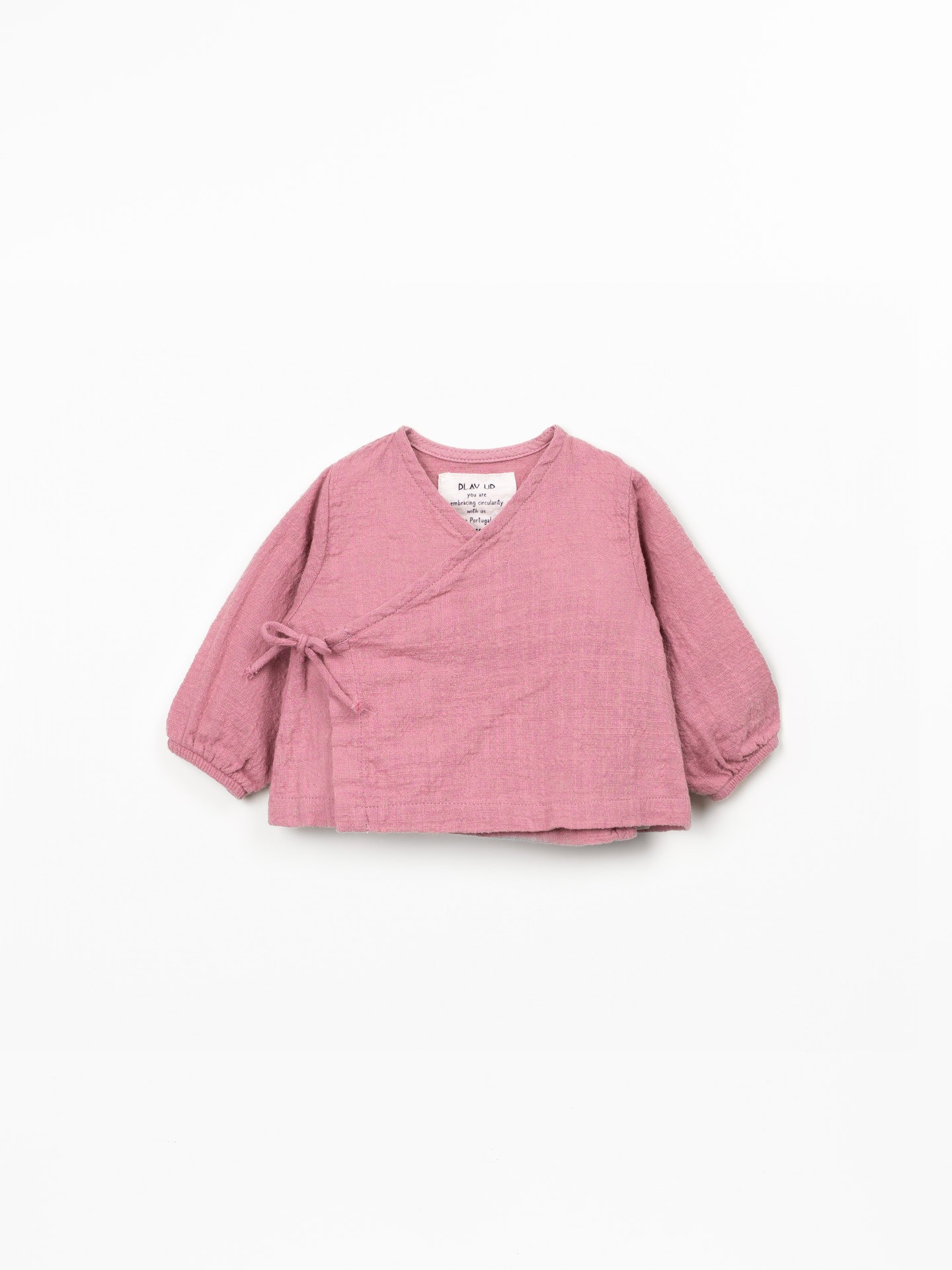 Blusa de tecido em algodão orgânico