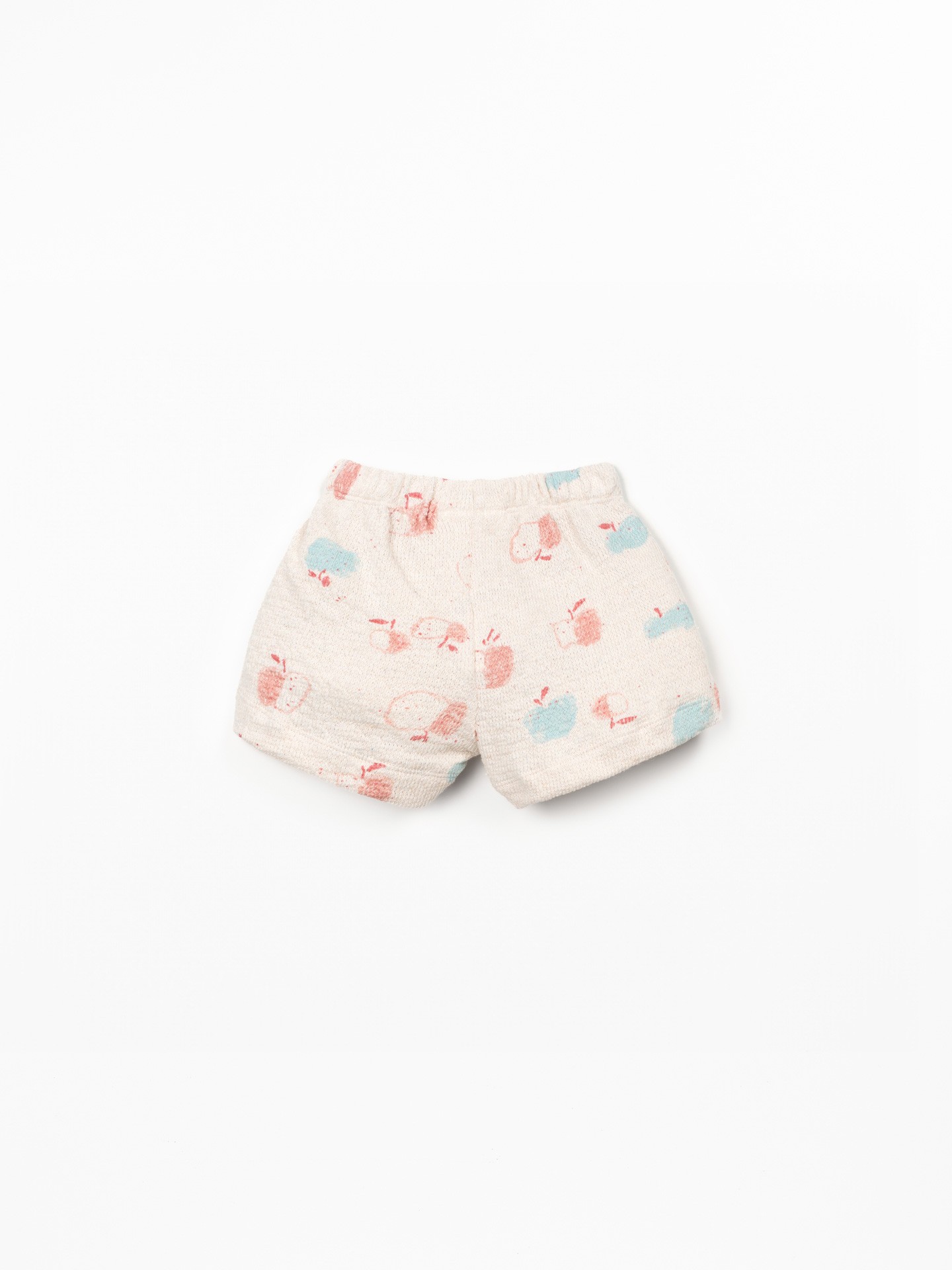 Pantalones cortos de punto con mezcla de algodón regenerativo y algodón reciclado