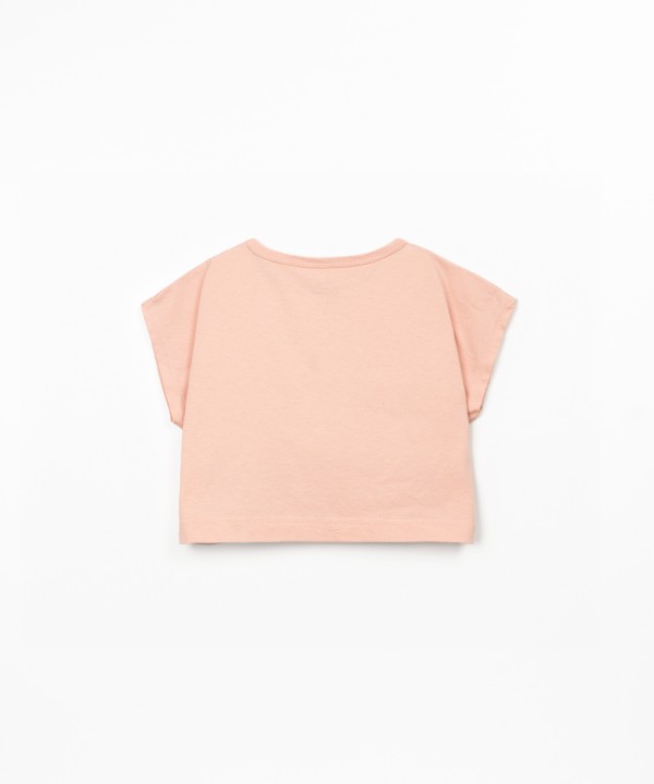 T-shirt en m�lange de coton biologique et coton recycl�