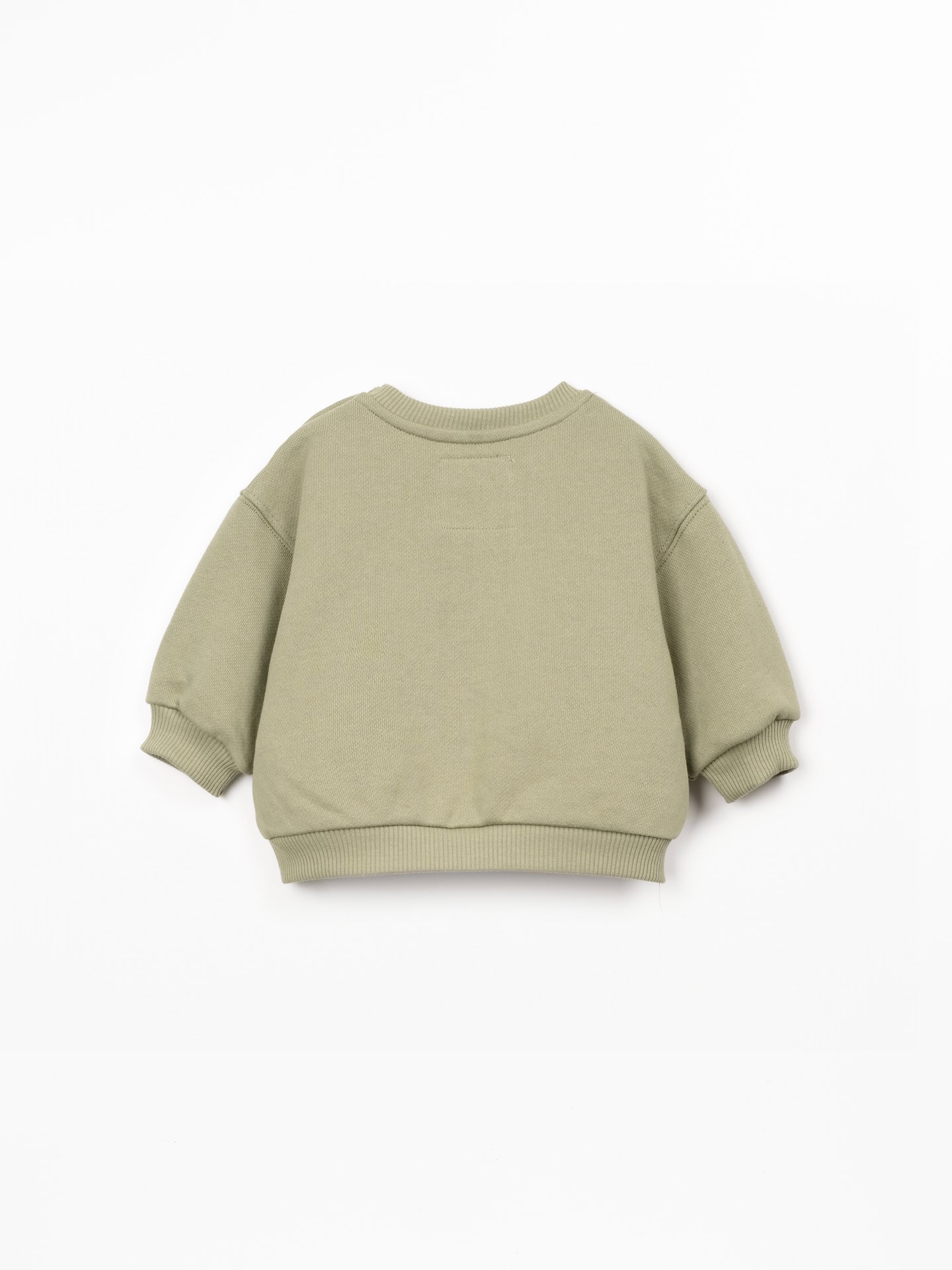 Pull en maille avec fibres naturelles