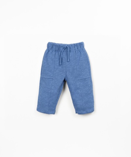 Organic cotton jersey trousers