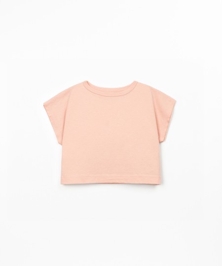 T-shirt en mélange de coton biologique et coton recyclé