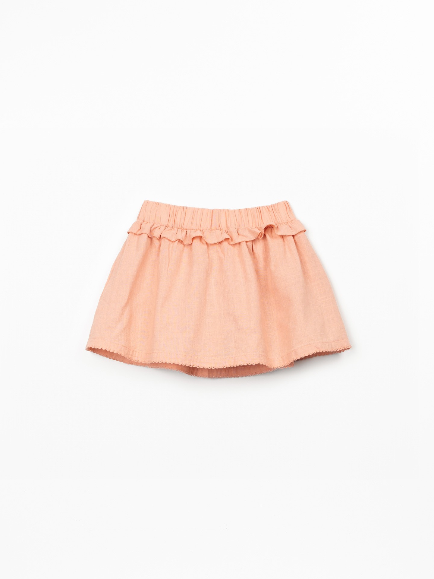 Jupe-culotte en tissu de coton biologique