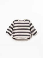 Pull ray� en maille