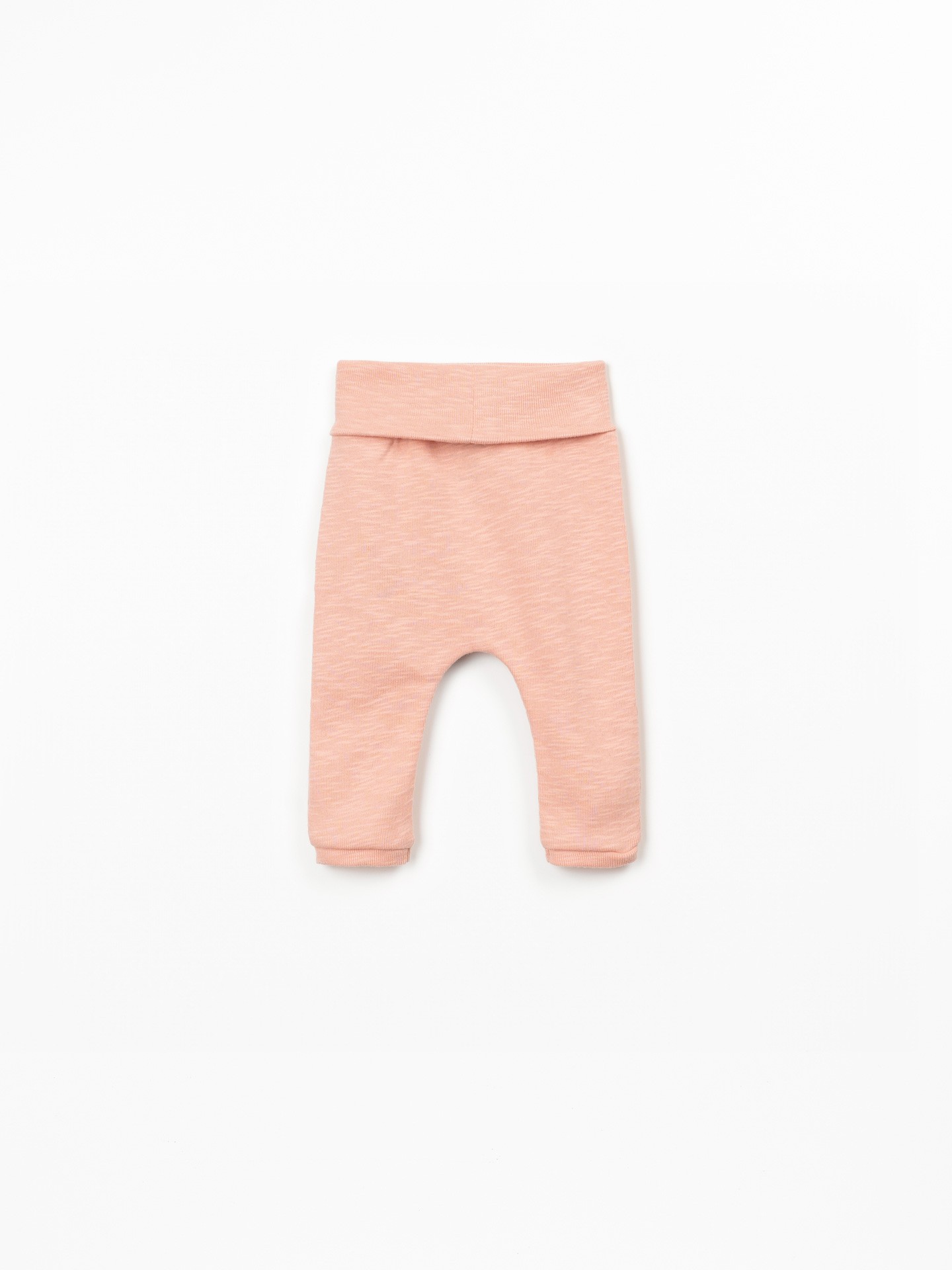 Leggings de malha em algodão orgânico