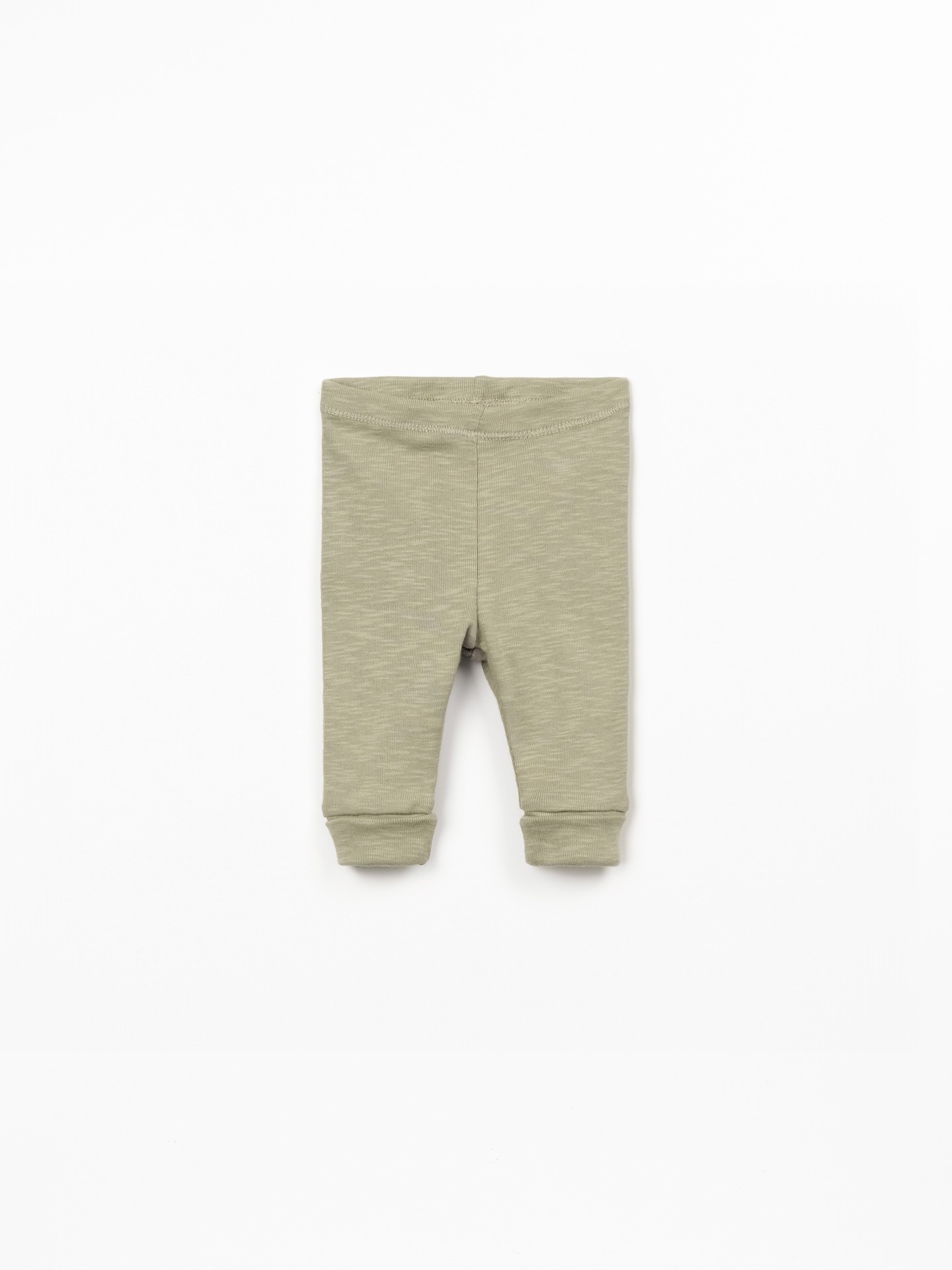 Leggings lisas em algodão orgânico