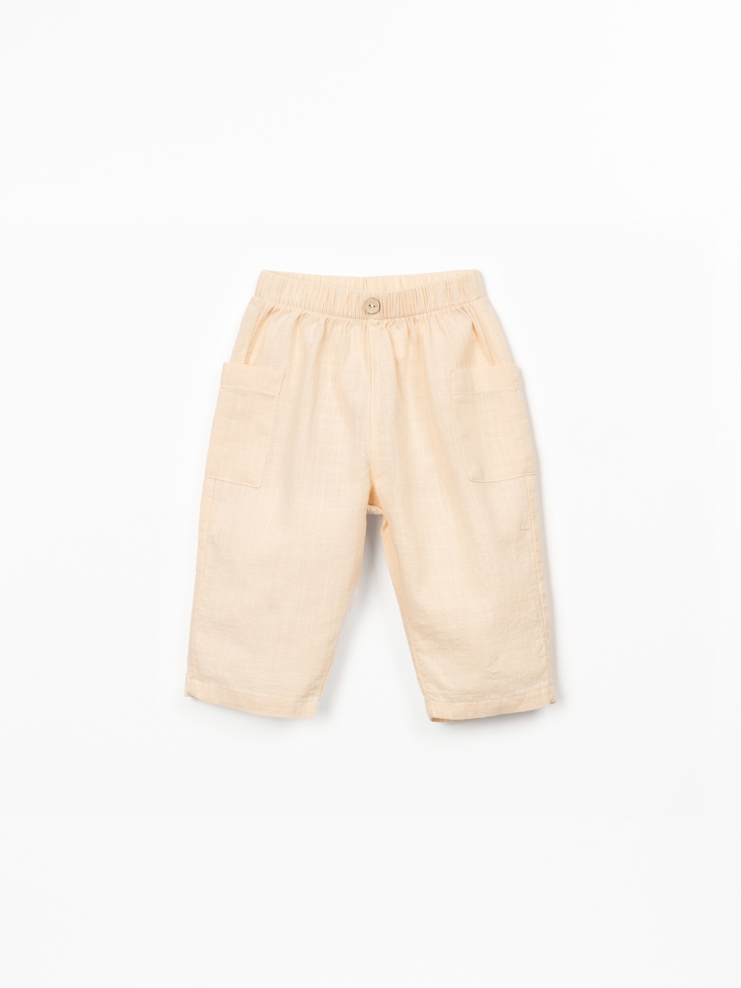 Pantalon en tissu de coton biologique