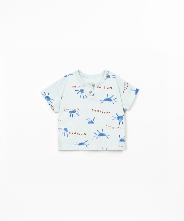 T-shirt anti-UV avec imprim?