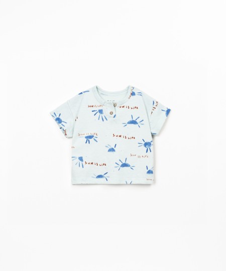 T-shirt anti-UV avec imprim?