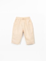 Pantalon en tissu de coton biologique