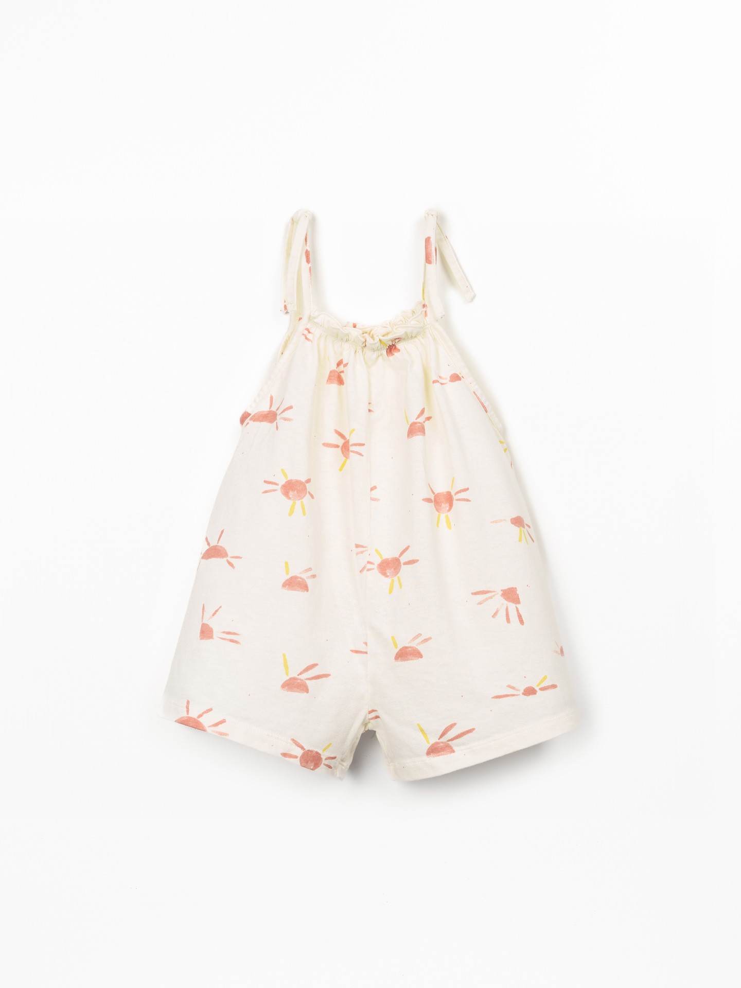 Combinaison en maille de coton avec imprim?