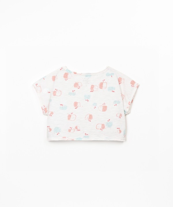 T-shirt à encolure large