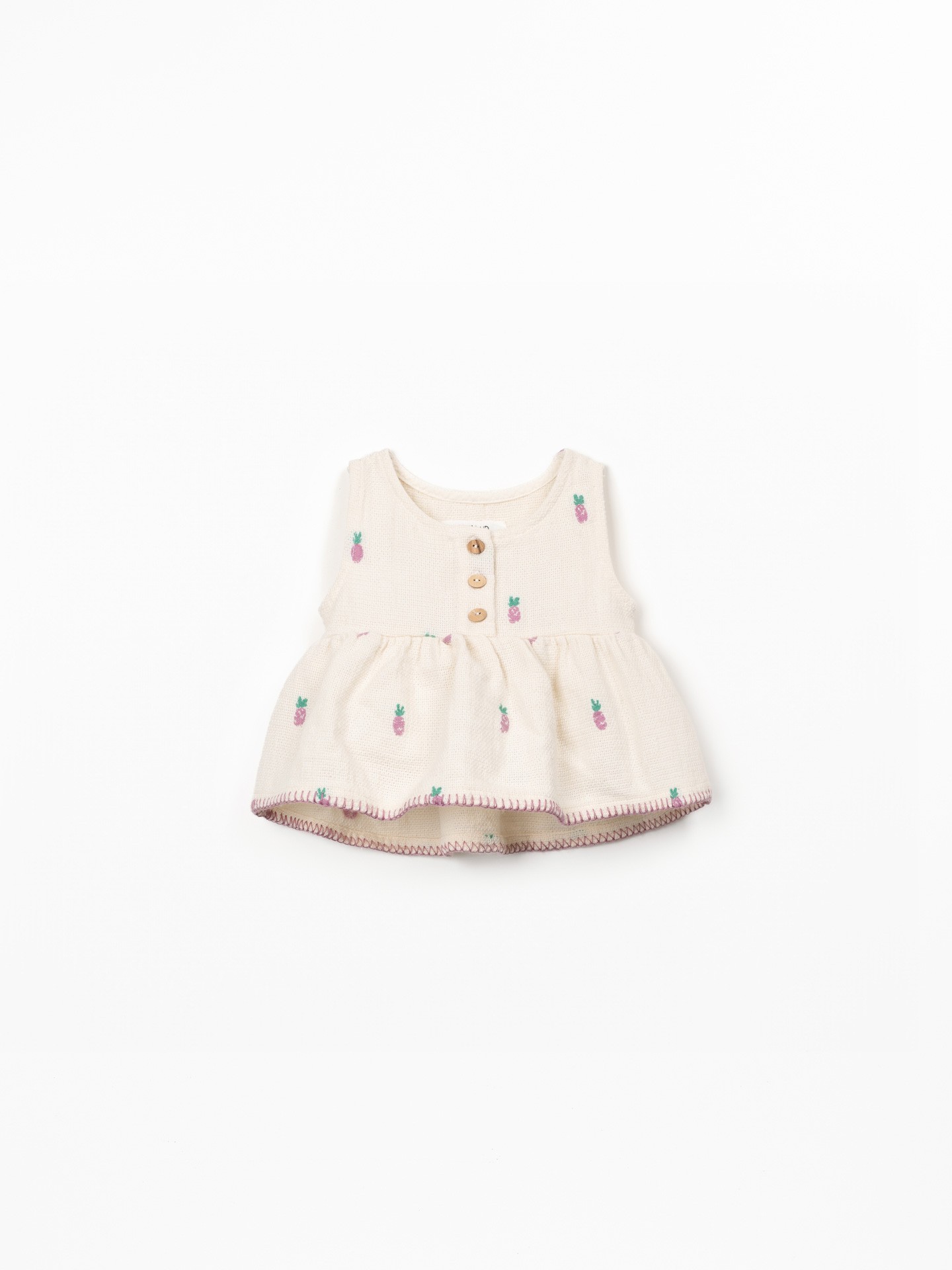 Top à imprimé ananas