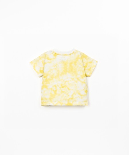 T-shirt avec imprimé tie-dye