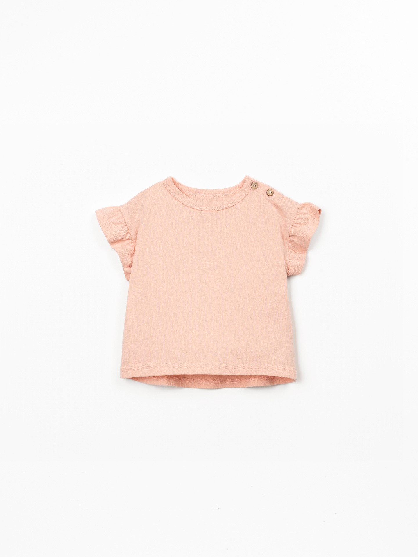 Organic and recycled cotton jersey t-shirt