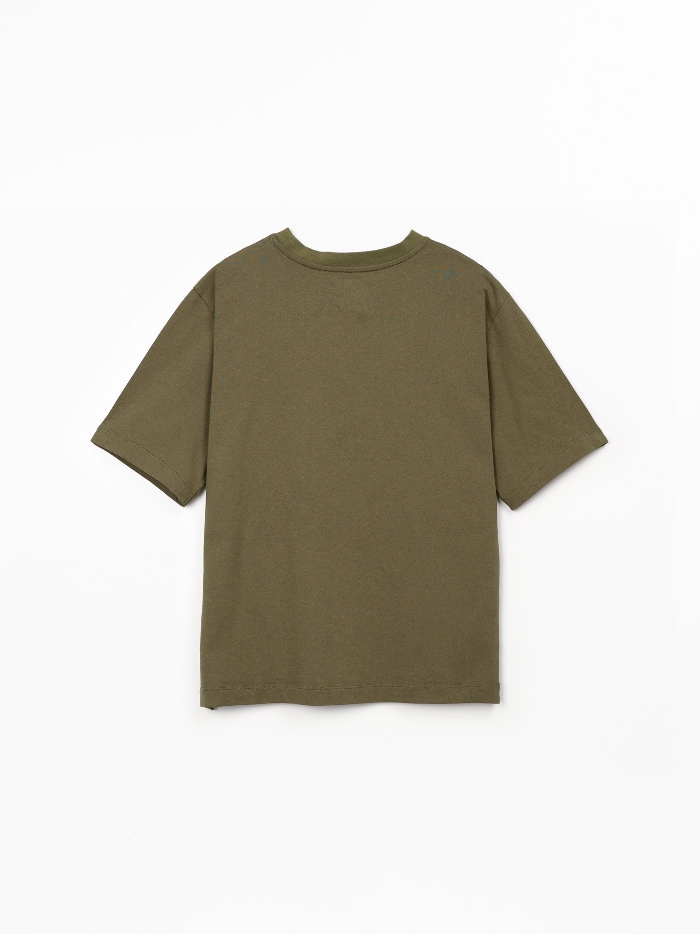 T-shirt en mélange de coton biologique et recyclé