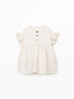 Robe en coton biologique et coton recycl� m�lang�s