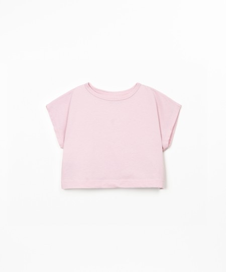 T-shirt en m�lange de coton biologique et coton recycl�