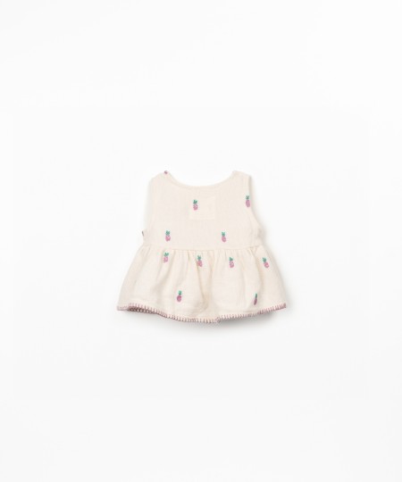 Top à imprimé ananas