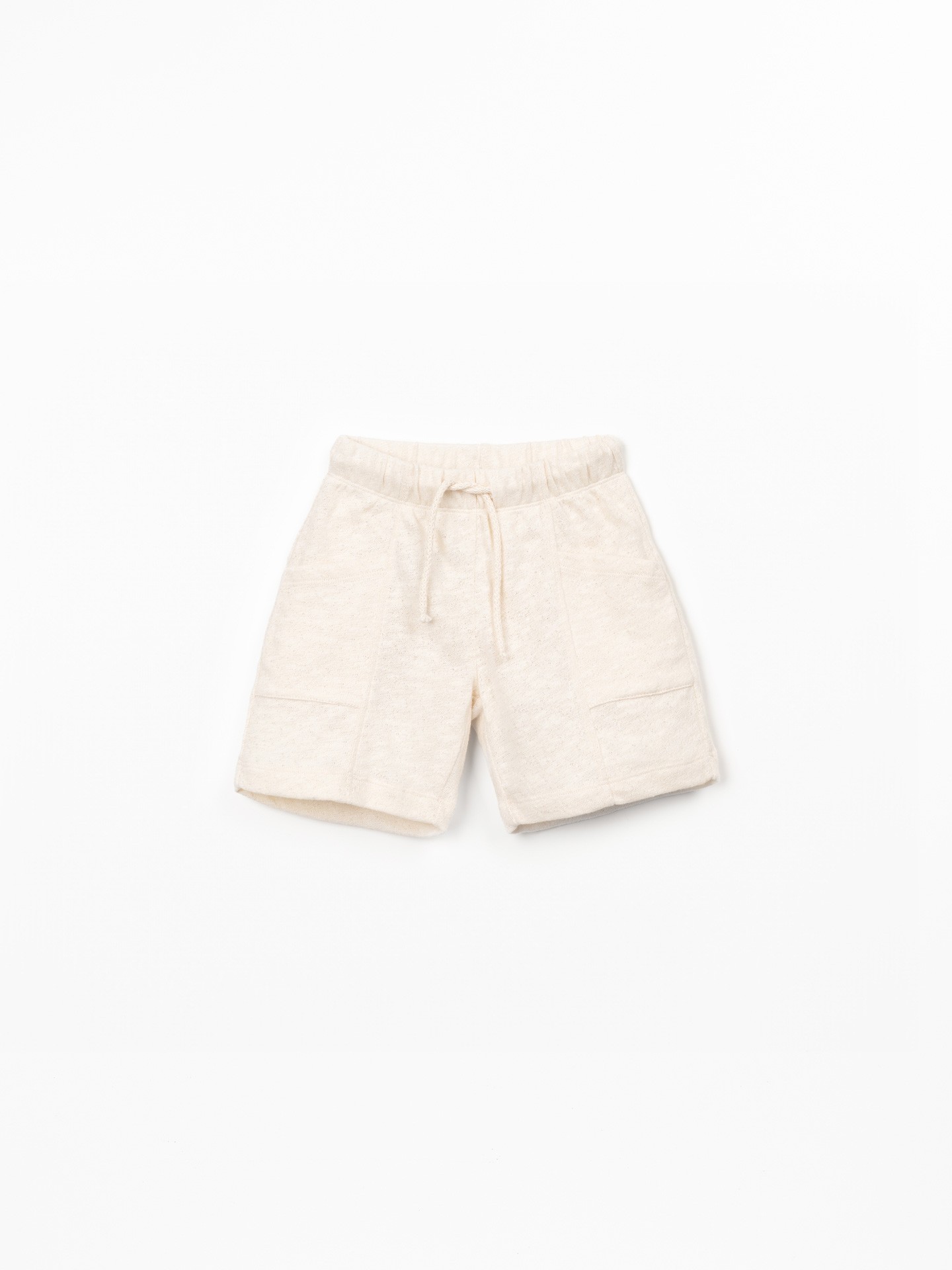 Short en maille avec poches