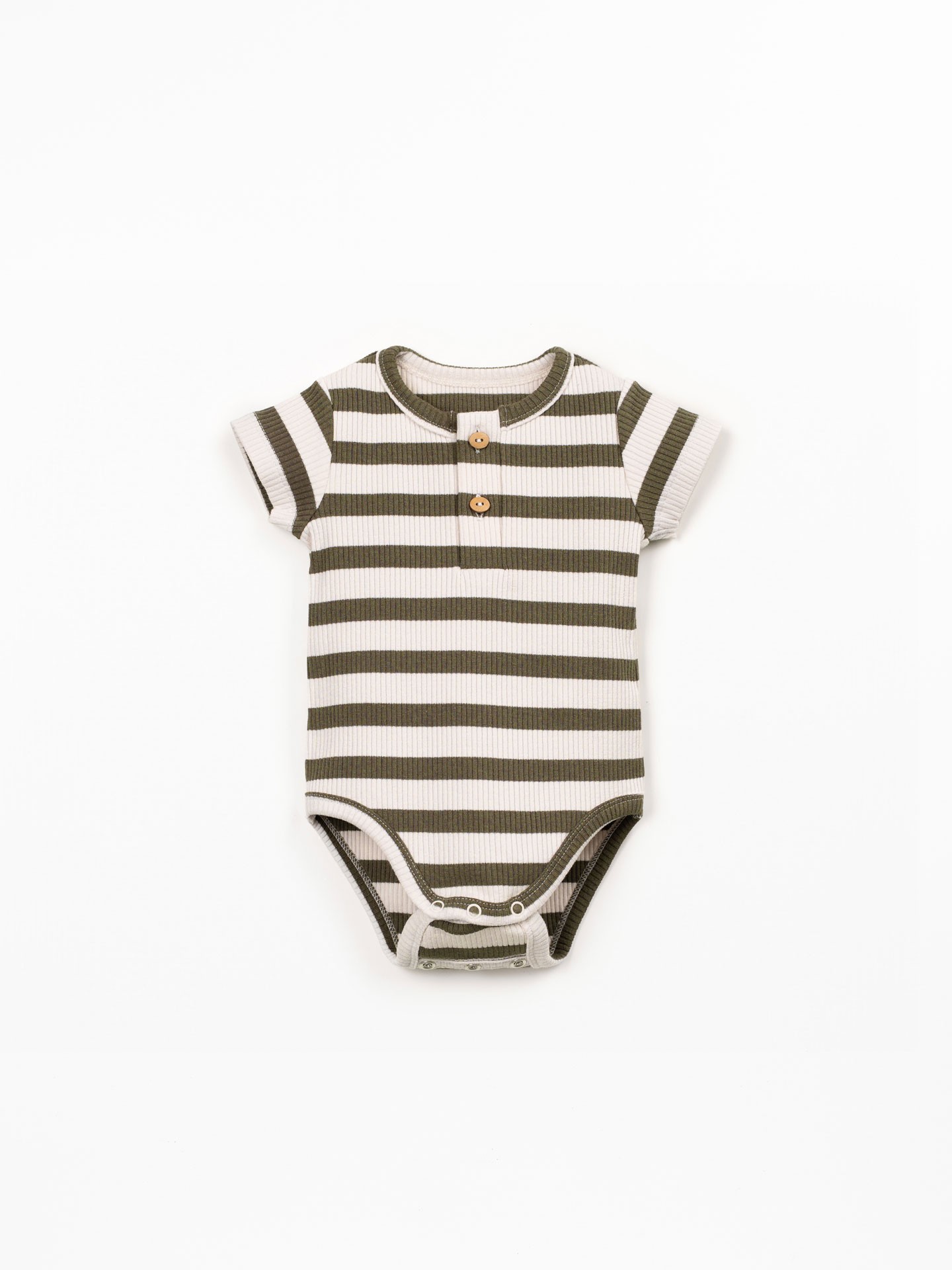 Striped pattern bodysuit