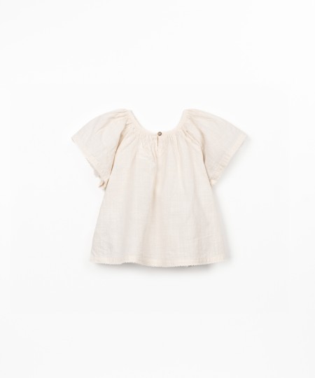 Tunique en tissu de coton biologique