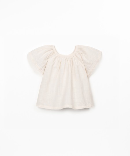 Tunique en tissu de coton biologique