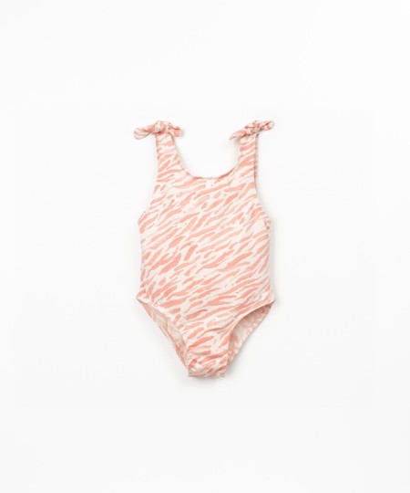 Maillot de bain imprimé en coton biologique