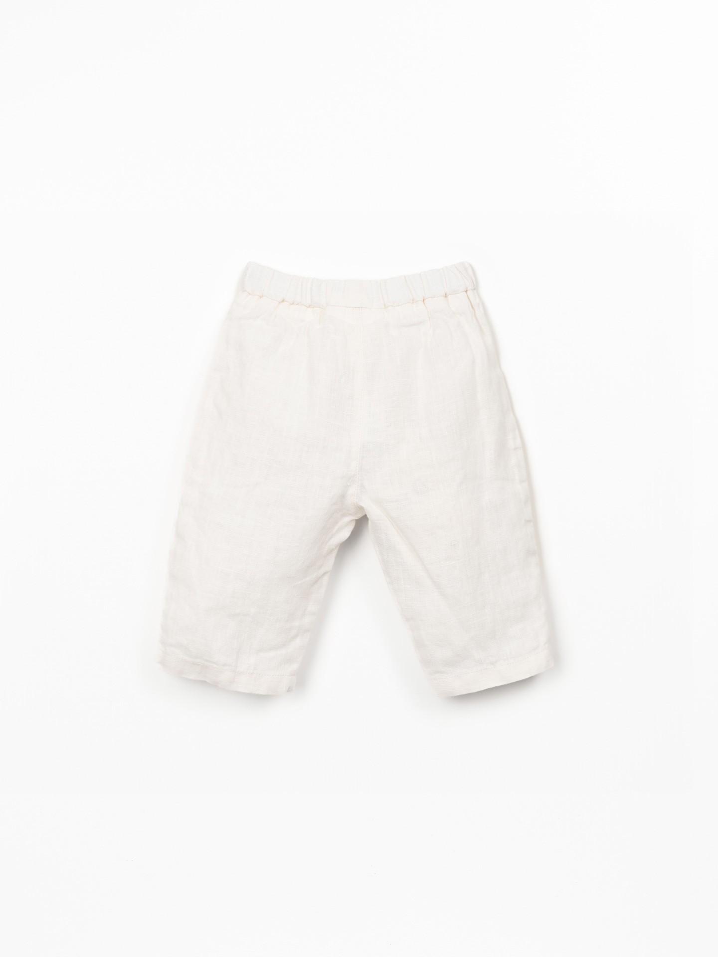 Pantaloni in tessuto di lino