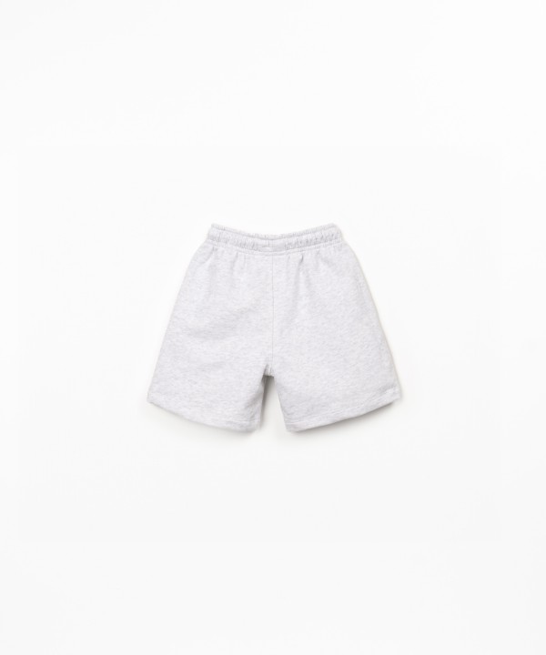 Short en maille avec poches